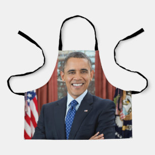 Delantal Retrato de la Oficina Oval, Obama Barack President