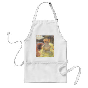 Delantal Retrato de Lydia en la Ópera por Mary Cassatt