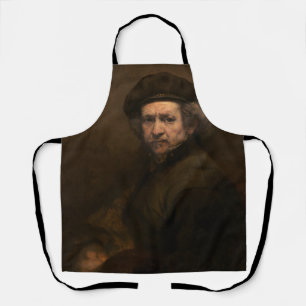 Delantal Retrato propio de Rembrandt: pintor holandés de la
