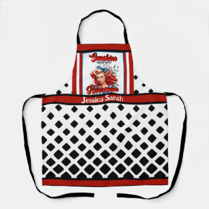 Delantal Retro Americana Pinup_ Sunshine Mixed