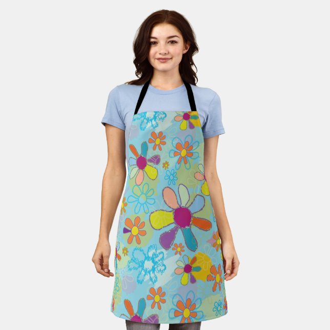 Delantal Retro Apron (Gastado)