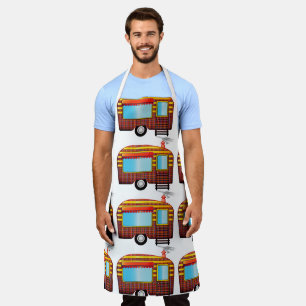 DELANTAL RETRO CAMPER TRAILER KITCHE APRON