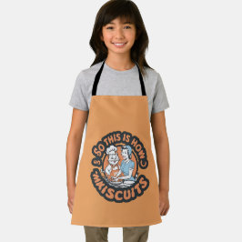 Delantal Retro Cat Chef Maiscuits Baking Art