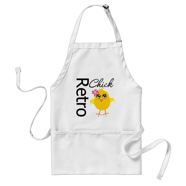 Delantal Retro Chick (Frente)