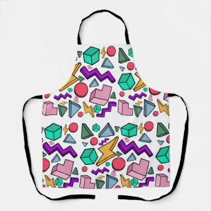 Delantal Retro de cosecha estética de los años 80