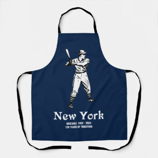 Delantal Retro del Béisbol de Nueva York 2023