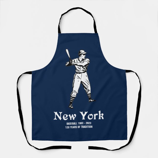 Delantal Retro del Béisbol de Nueva York 2023 (Anverso)