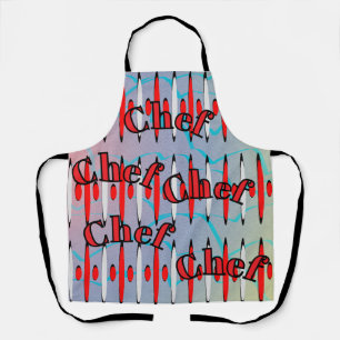 Delantal Retro Futurismo Feo Divertido Divertido Chef de lo