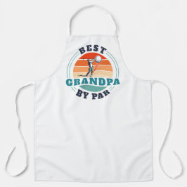 Delantal Retro Mejor Abuelo Por El Día De Los Padres Person