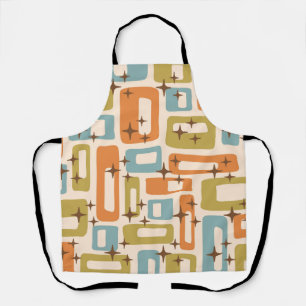 Delantal Retro Mid Century Moderno