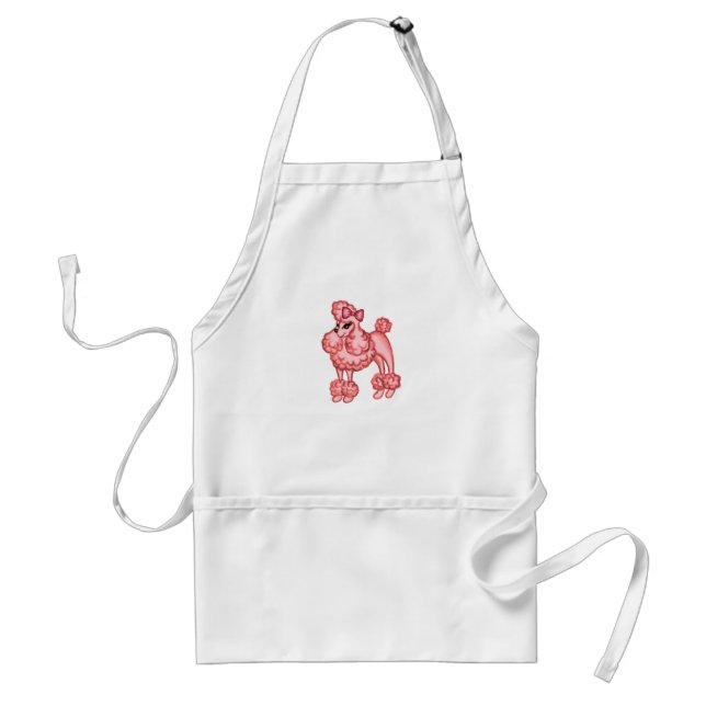 Delantal Retro Poodle Apron (Frente)