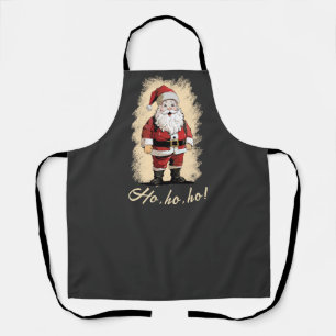 Delantal Retro Santa Navidades