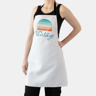 Delantal Retro Sunset+Guión de época con problemas