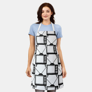 DELANTAL RETRO TELEVISIÓN KITCHEN APRON
