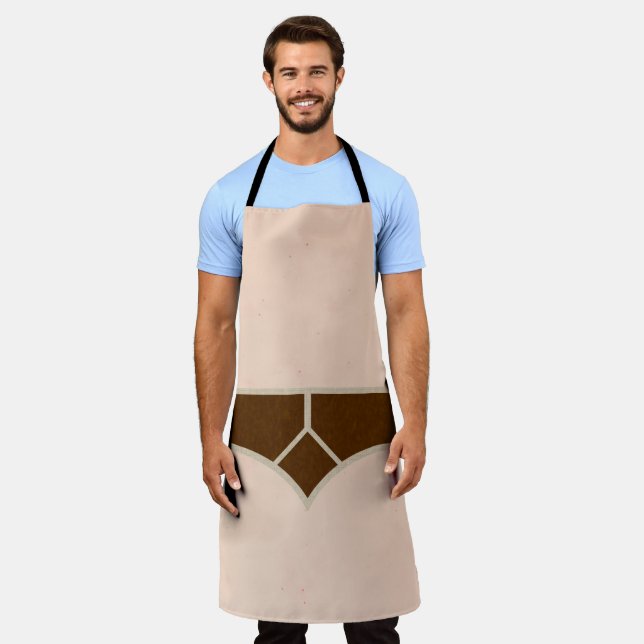 Delantal Retro Y Front Pants Apron (Gastado)