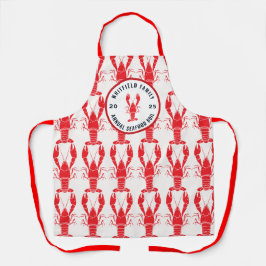 Delantal Reunión Anual de Costumbre Familiar de Mariscos He