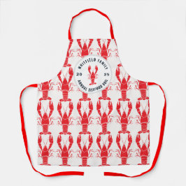 Delantal Reunión Anual de la Familia para Hervir Mariscos P