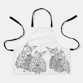 Delantal reunión de aves