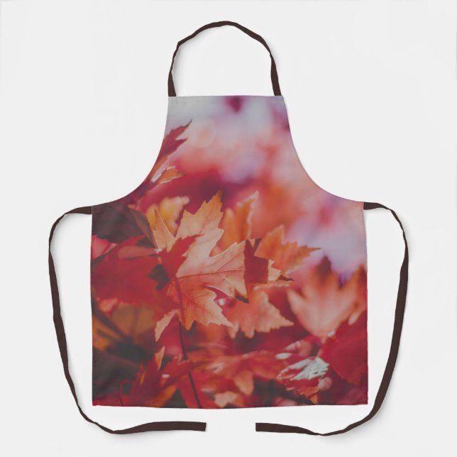 Delantal Reverie Crimson Maple (Anverso)
