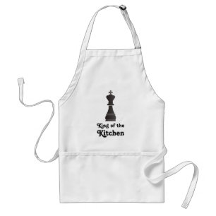 Delantal Rey de la cocina