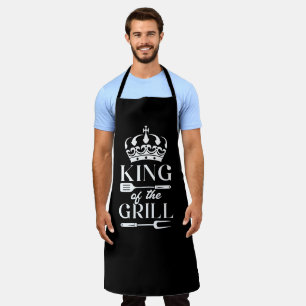 Delantal Rey del Aprón Grill