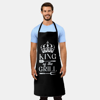Delantal Rey del Aprón Grill