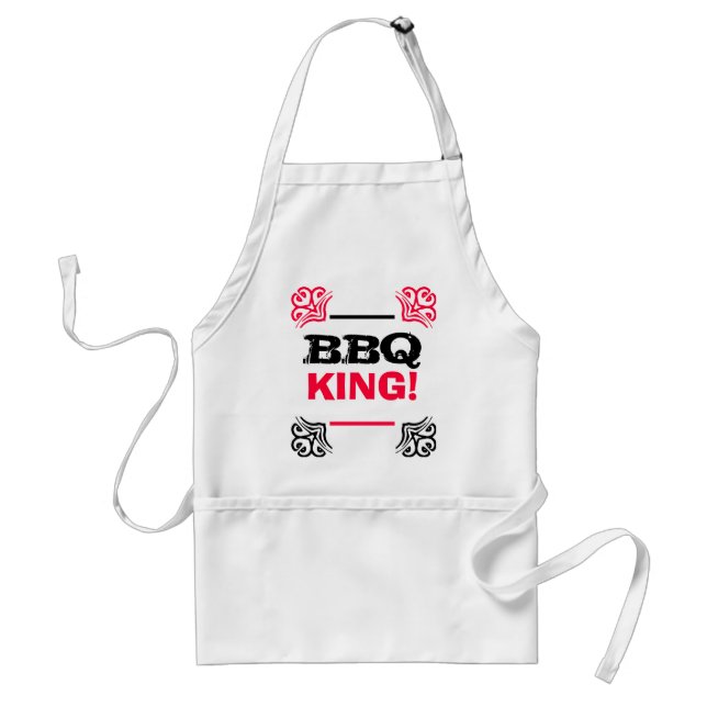 Delantal Rey del Bbq (Frente)