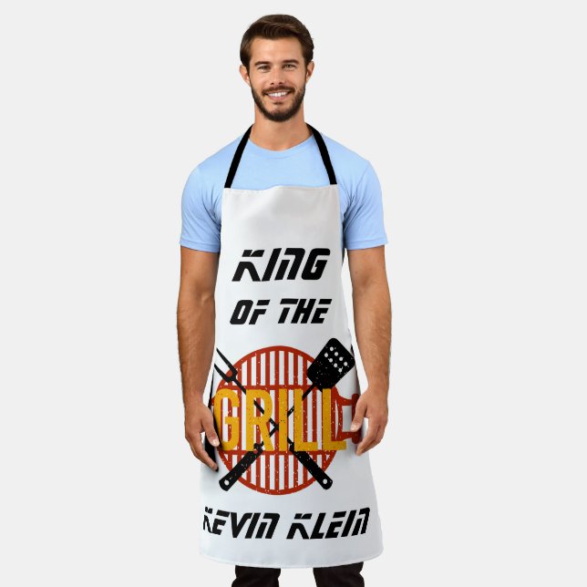 Delantal Rey del Grill (Gastado)