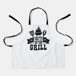 Delantal Rey Del Grill
