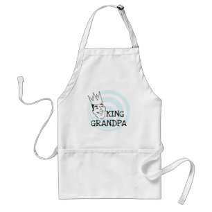 Delantal Rey Grandpa T-shirts y regalos