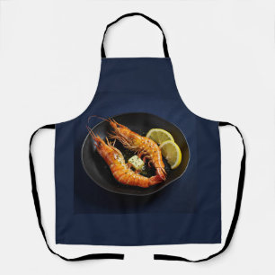 Delantal Rey parrillado coreano Prawn (Daegae Gui)