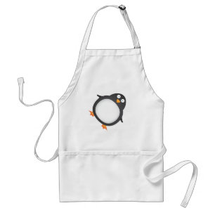 Delantal Rey Pingüino descarado