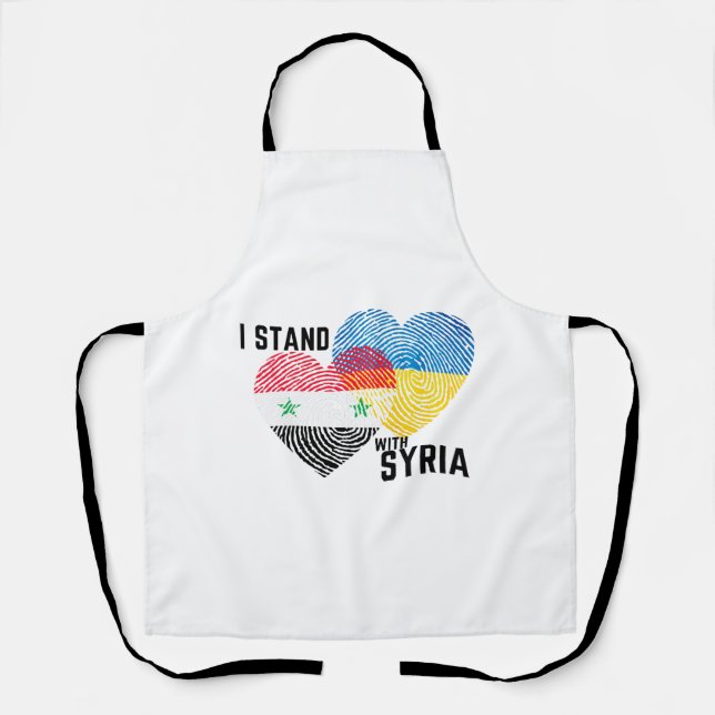 Delantal Rezar por Siria (Anverso)