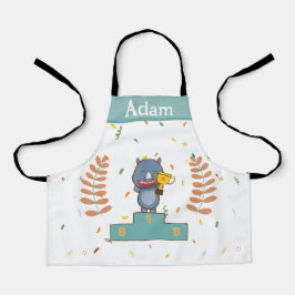 Delantal Rhino Gana El Campeón Personalizado