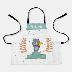 Delantal Rhino Gana El Campeón Personalizado