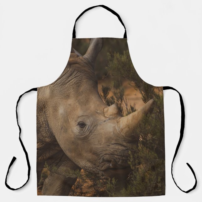 DELANTAL RHINO WILD ANIMALS (Anverso)