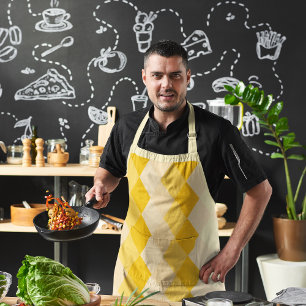 Delantal Rhombus amarillo