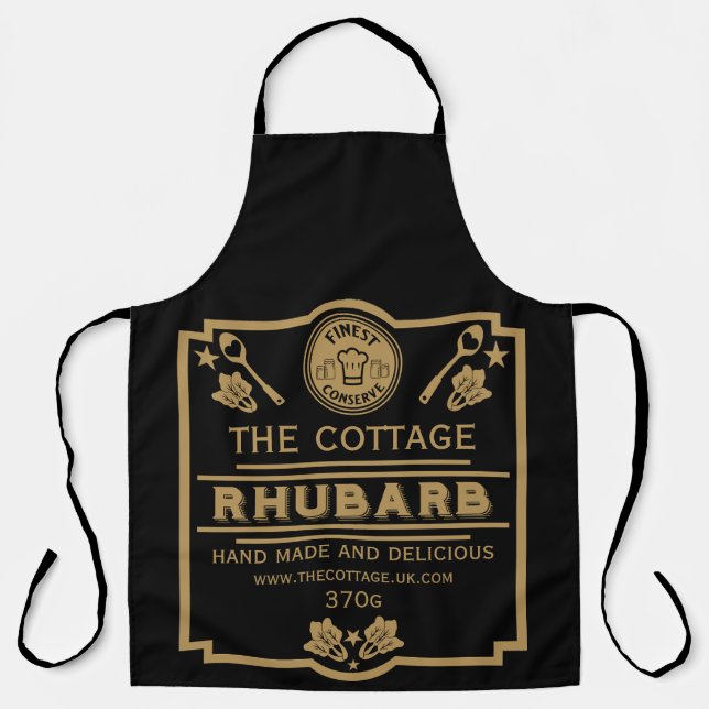 Delantal Rhubarb Conserve Maker (Anverso)