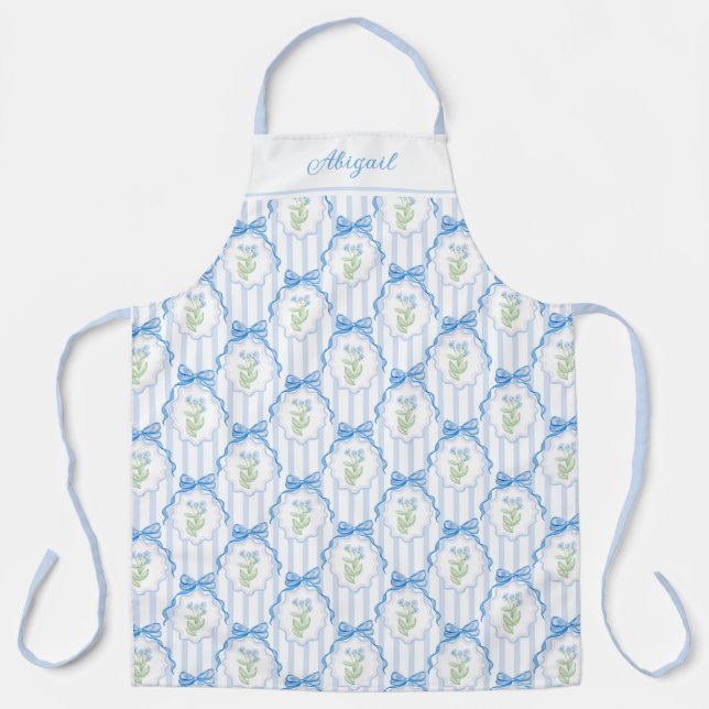 Delantal Ribbonerie Grandmillennial bows Apron (Anverso)