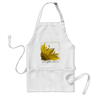 Delantal Rincón de girasol amarillo