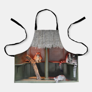 Delantal Ringtail Possom Cubby House, niños Apron de impres