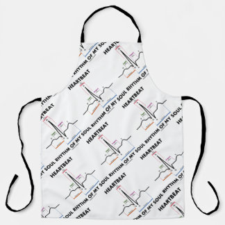 Delantal Ritmo De Latido De Mi Electrocardiograma ECG Soul