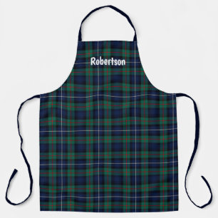Delantal Robertson Tartan Plaid Monogramado