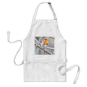 Delantal Robin Watercolor Angelic