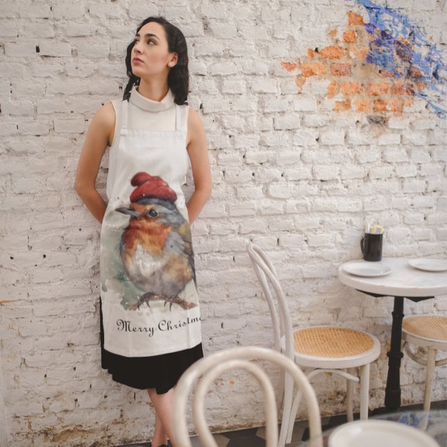 Delantal Robin Winter Delight, personalizado (Subido por el creador)