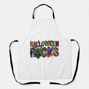 Delantal Rocas de Halloween