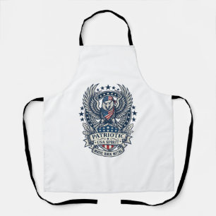 Delantal Rociero de bandana patriótica Old Glory Música Roc