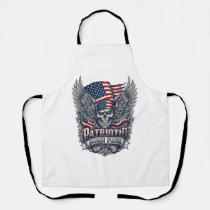 Delantal Rociero de bandana patriótica Old Glory Música Roc