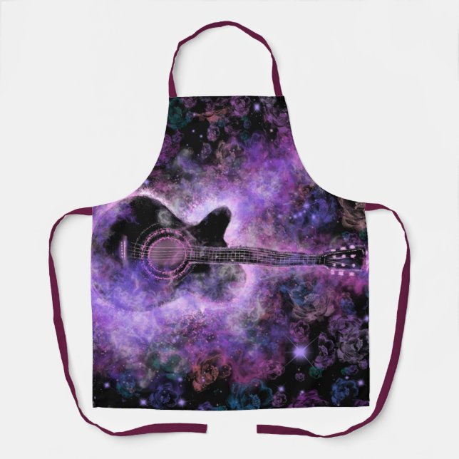 Delantal Rock and Roll Guitar Apron (Anverso)