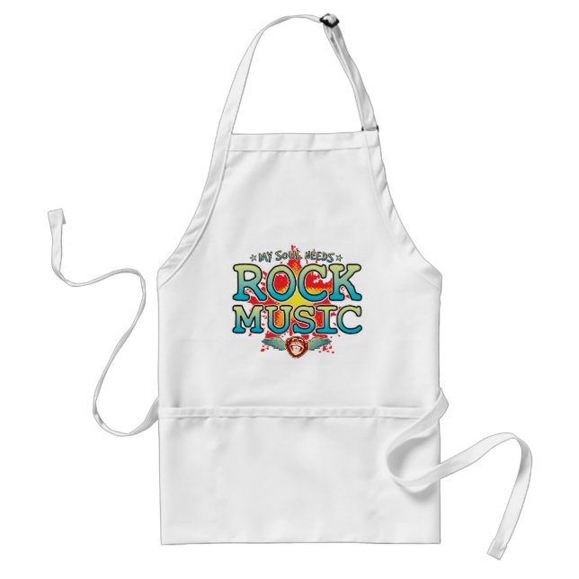 Delantal Rock Music Soul Apron (Frente)